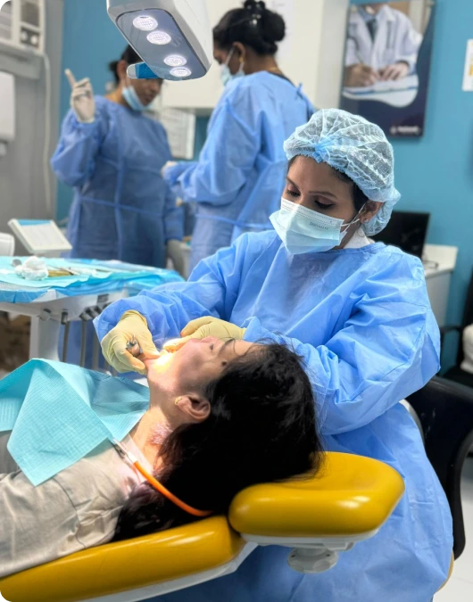 State-of-the-art sterile dental treatment room at National Medical Center Dubai