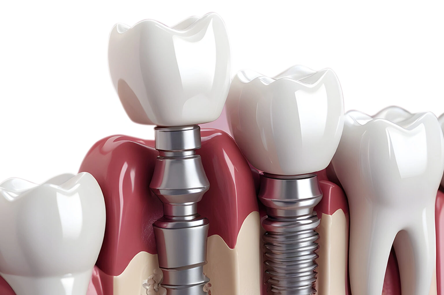Different types of dental implants at National Medical Center Dubai
